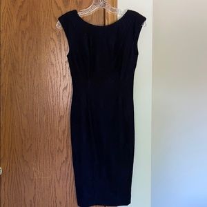 French Connection Fitted Navy Dress Size 2